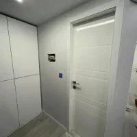 تولید درب مدل ماهگونی در مهگل خط دار