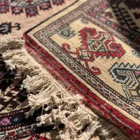 فرش ترکمنی|فرش|بندر ترکمن, |دیوار