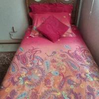 تخت یک نفره با تشک