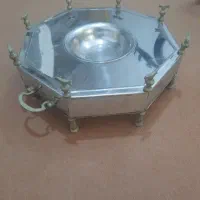 منقل استیل  ۸ ضلعی کاملا نو