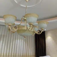 لوستر ۵ شاخه|لوستر و چراغ آویز|ری, فیروزآبادی|دیوار