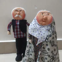 عروسک سنتی پارچه ای