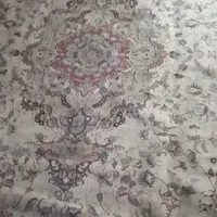 دوتخته فرش۶متری عنابی ویک تخته۱۲متری کرم