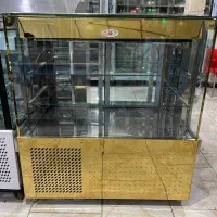 یخچال مکعبی طلایی درحد آکبند سفارشی ساز