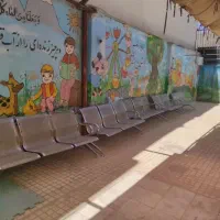 صندلی فلزی انتظار
