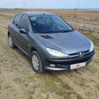 پژو ۲۰۶ مدل۸۹ سالم و تمیز