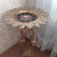 ظرف میوه برنز پایه دار