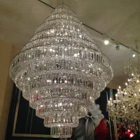 لوستر دوبلکس و بلند ، لوستر ارتفاع بلند|لوستر و چراغ آویز|تهران, منیریه|دیوار