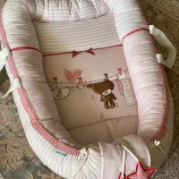 تشک گاردار نوزاد برند همراه با ست مسافرتی