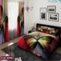 پرده چاپی تصویری سه بعدی هازان ترک کیفیت|پرده، رانر، رومیزی|اصفهان, باغ زرشک|دیوار