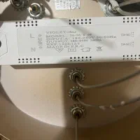 لوستر ۳ تیکه|لوستر و چراغ آویز|اسلام‌شهر, باغ فیض|دیوار