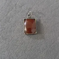 گردنبند نقره و عقیق اصل
