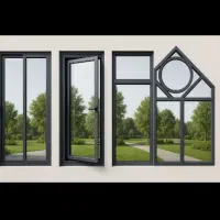 تولید و نصب درب و پنجره‌های آلومینیوم و upvc|خدمات پیشه و مهارت|شیراز, ارم|دیوار
