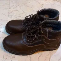 نیم بوت چرم طبیعی سایز ۴۵