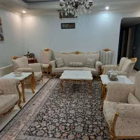 مبل استیل۷نفره و میزناهارخوری ۶نفره