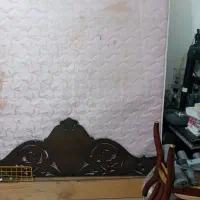 ویترین چوبی تشک دونفره|تخت و سرویس خواب|قم, باجک یک|دیوار