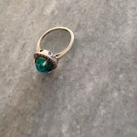 انگشتر نقره نگین فیروزه