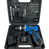 دریل شارژی تک باتری دوباتری وموتور براش اصلی|ماشینآلات صنعتی|کرمانشاه, |دیوار