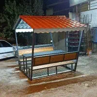 الاچیق . نیمکت مسقف 8نفره . مناسب فضای باز