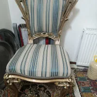 صندلی مبلی نو چوب راش با بهترین پارچه