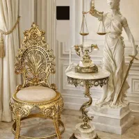 تلفن رو میزی برنزی