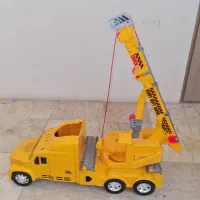 جرثقیل بزرگ اسباب بازی ، ماشین آتش نشانی
