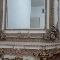 آینه کنسول کرمی|بوفه، ویترین، کنسول|ماهدشت, |دیوار