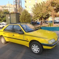 405 دوگانه تاکسی بی رنگ سالم خط طالقانی درختی