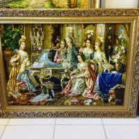 تابلو فرش پیانوزن در۲سایزبزرگ نقدواقساط