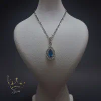 گردنبند نقره شکوفه مارکیز