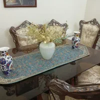 میز ناهار خوری استیل فندقی|میز و صندلی غذاخوری|تهران, زنجان جنوبی|دیوار