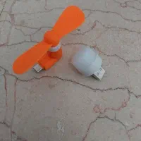 لامپ و پنکه همراه