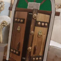 آیینه دکوری مدل پنجره سنتی کار دست