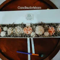 باکس گل شمع