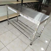 فروش میز کاراستیل رستورانی فسفود درحد نو