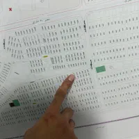 زمین لخشک ۱۰۵۰متری بلوک cنزدیک ب جاده