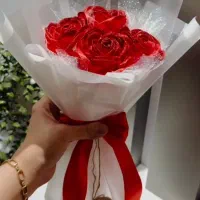 گل روبانی ویژه روز مادر|گل مصنوعی|دامغان, |دیوار