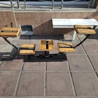 پایه گلدان فلزی