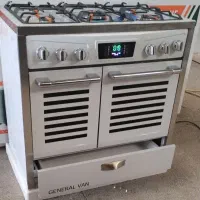 ۵شعله استیل فندک دار|اجاق گاز و لوازم برقی پختوپز|تهران, تهرانسر شمالی|دیوار