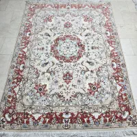 دوعدد قالیچه دستباف تبریز طرح خطیبی و علیا|فرش|تهران, شیراز|دیوار