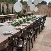 ظروف کرایه اجاره صندلی میزتشریفات مجالس نامزدی عقد