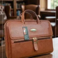 کیف   مردانه  +کیف دیپلمات چرم صنعتی