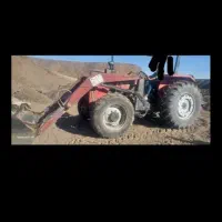 تراکتور 285 فرگوسند مدل 1393 با بیل