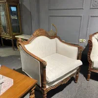 مبلمان سلطنتی استیل راحتی مدل مونالی باراث|مبلمان خانگی و میز عسلی|شاندیز, |دیوار