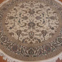 فروش فرش گرد ماشینی قطر ۱/۵