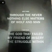 صفحه گرام دبل از بهترین های متالیکا|فیلم و موسیقی|رشت, منظریه|دیوار