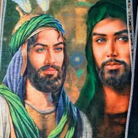 تمثال اهلبیت|تابلو فرش|قم, چهار مردان|دیوار