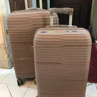 چمدان pp زیپ دوبل