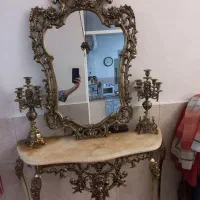 آینه و کنسول برنز
