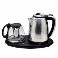 چای ساز برقی کنارهمی استیل سیلورکرست|سماور، چای‌ساز، قهوه‌ساز|رشت, کوی طالقانی|دیوار